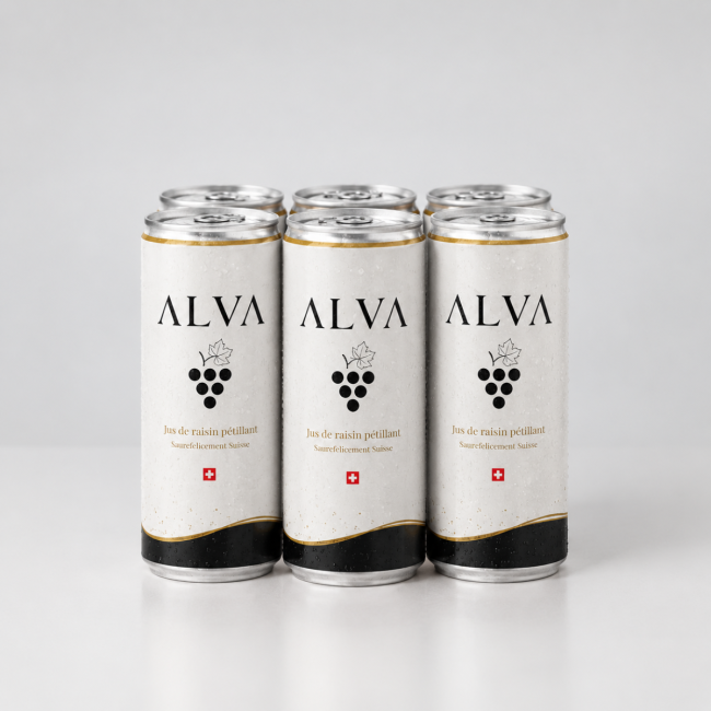 6 canettes d'ALVA